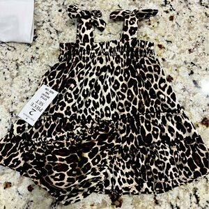 Rare Editions Cheetah dress